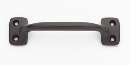 4 inch solid brass sash window bar lift or pull handle for cabinet drawer or door in oil rubbed bronze US10B finish