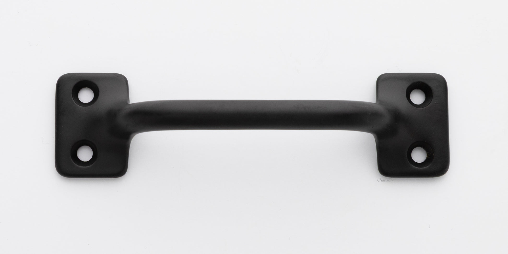 3.5 inch solid brass sash window bar lift or pull handle for cabinet drawer or door in flat or matte black US19 finish