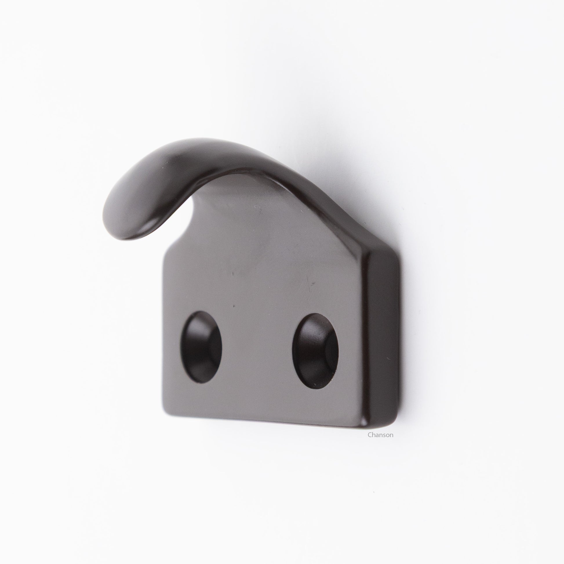 A classic hook type sash lift that is made from heavy duty forged solid brass in oil rubbed bronze US10B finish