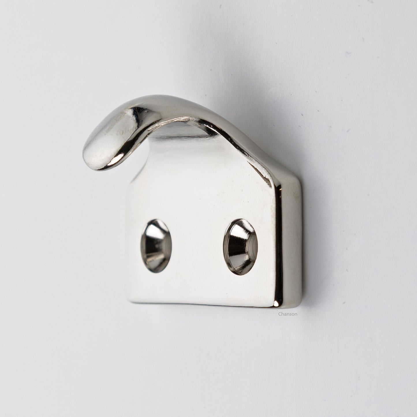 A classic hook type sash lift that is made from heavy duty forged solid brass in polished nickel US14 finish
