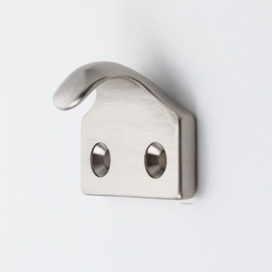 A classic hook type sash lift that is made from heavy duty forged solid brass in satin or brushed nickel US15 finish