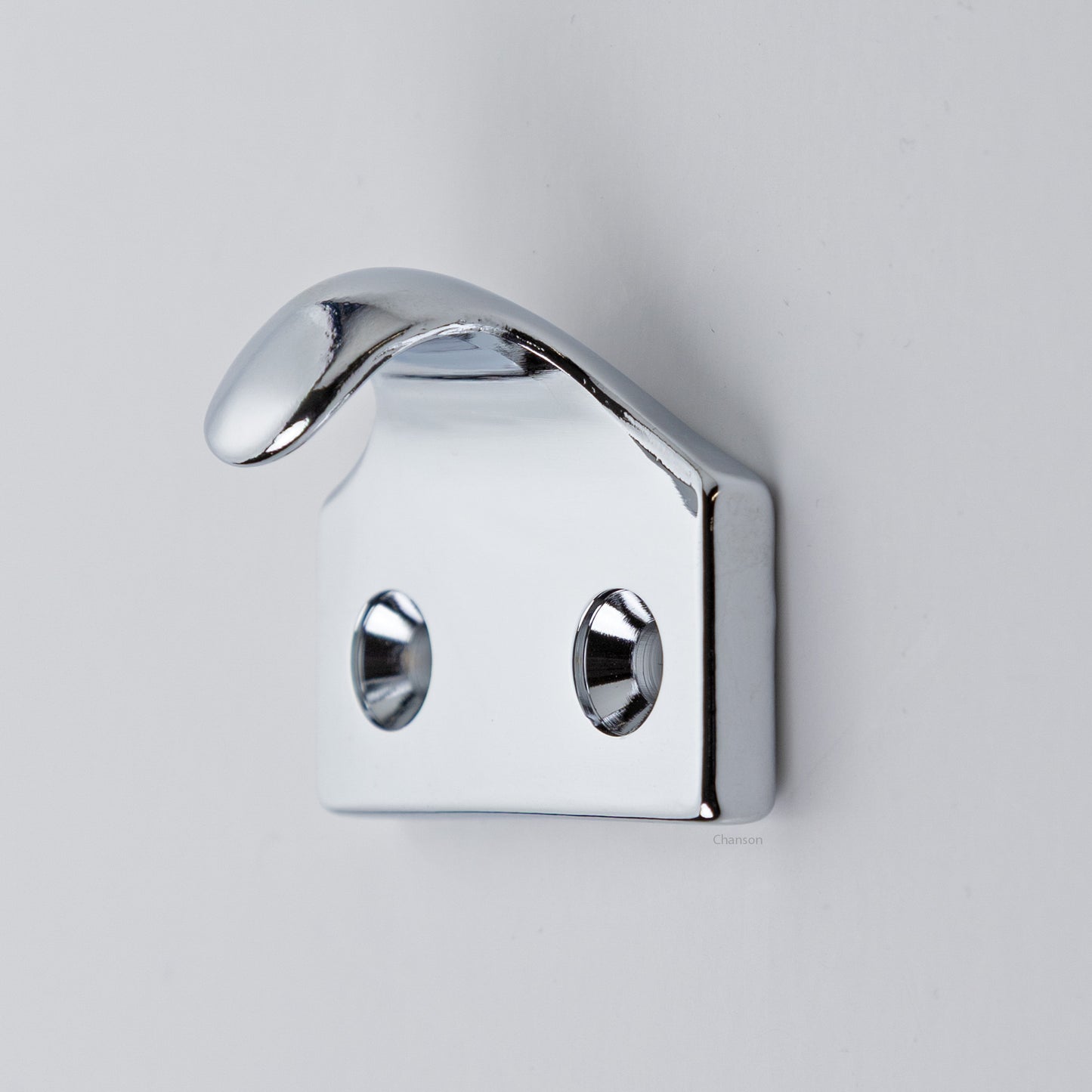 A classic hook type sash lift that is made from heavy duty forged solid brass in polished chrome US26 finish