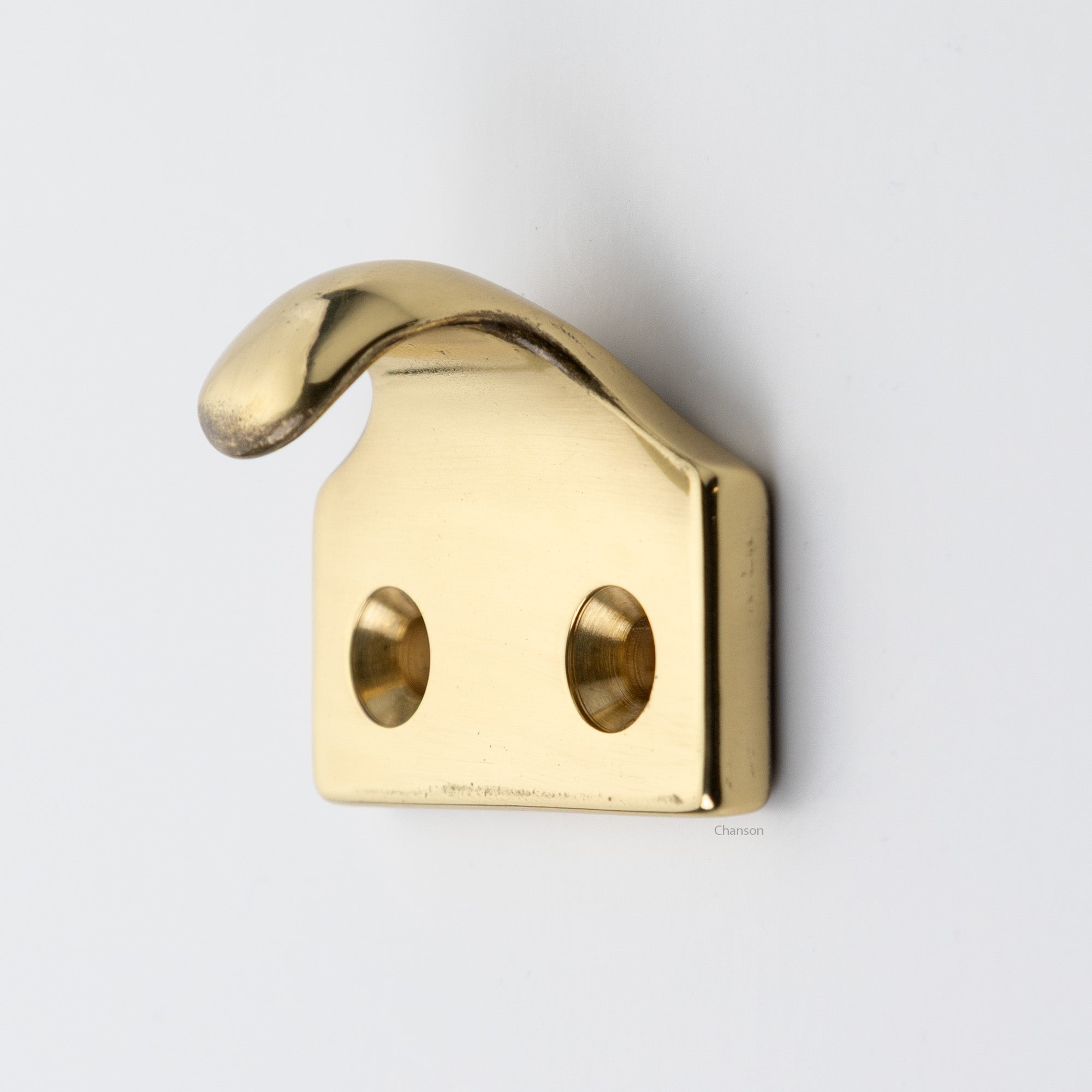 Sash Window Lift, Hook Style - Unlacquered Brass (W2010R-3NL