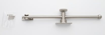 10" Casement Window Adjuster/ Adjustable Stay - Satin Nickel (W30110-15)