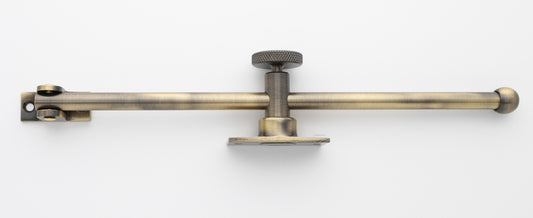 10" Casement Window Adjuster/ Adjustable Stay - Antique Brass (W30110-5)
